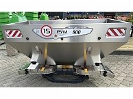 Разбрасыватель РУМ-800 садовый усиленный тентованный (нержавеющая сталь)