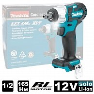 Гайковерт  Makita TW161DZ синий, черный TW161DZ