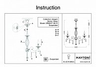 Люстра Maytoni Royal Classic Grace RC247-PL-06-R