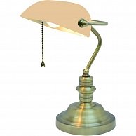 Настольная лампа Arte Lamp Banker A2493LT-1AB