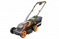 Газонокосилка аккумуляторная WORX WG779E.9, 40В, 34см, без АКБ и ЗУ