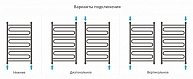 Полотенцесушитель водяной Сунержа ЭЛЕГИЯ+ 1000х600, матовый шампань 022-0205-1060