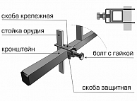 Окучник  ЗАО "ВРМЗ" ОДБ-16 Эконом (00.02.55.00.00-01)