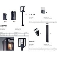 Уличный столб Arte Lamp A4569PA-1BK