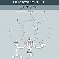 Крепление Fumagalli Ofir 000.000.R31.A0