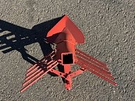 Плуг-картофелевыкапыватель П3-К3 для мотоблока МТЗ под квадрат