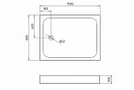 Душевой поддон Gemy ST13C