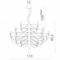 Люстра Divinare Molto 8030/02 LM-50