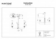 Люстра Maytoni H015PL-08G