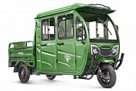 Грузовой электротрицикл RuTrike Рейс 1300 60V1200W темно-зеленый-2818