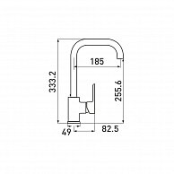 Кухонный смеситель Gross Aqua 3243298С-В07 хром