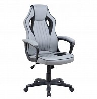 Кресло  Situp LUNA chrome (экокожа Grey / сетка Black) механизм DMS