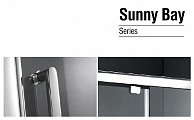 Душевая дверь Gemy Sunny Bay S28150 Хром