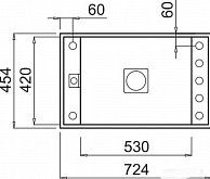 Кухонная мойка  Elleci Value 130  Undermount White K96