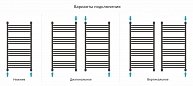 Полотенцесушитель водяной Сунержа БОГЕМА+ 1000х500 1П, состаренная бронза 05-0223-1050