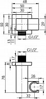 Душевая система Rubineta Thermo-2F-Olo(SQ) / 625039