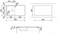 Кухонная мойка Smeg LYP861S хром