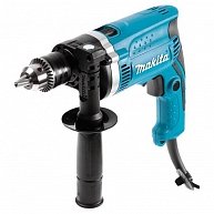 Дрель Makita HP1630K синий, черный