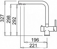 Смеситель Elleci Tourmaline M79  Aluminium