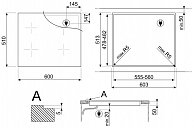 Духовой шкаф Smeg SI1M4634D черный