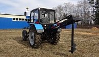 Ямокопатель навесной БЛ-120 с приводом от ВОМ