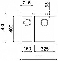 Кухонная мойка  Elleci Quadra 150   Espresso 78