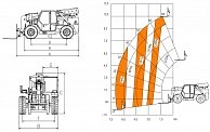 Телескопический погрузчик Sunward SWTH2710