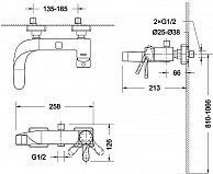 Смеситель Bravat F674108C-01 хром