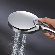 Душевая система с термостатом Grohe Rainshower SmartActive 310 26648LS0 белая луна