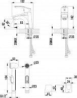 Смеситель Lemark Plus Strike LM1116C