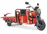Грузовой электрический трицикл RuTrike Габарит 1700 60V1200W Красный-2817