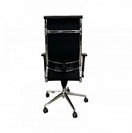 Кресло  Situp PARTNER chrome (экокожа Black / Black