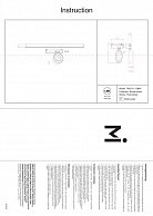 Светильник Maytoni TR023-1-12B4K