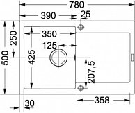 Мойка Franke MRG 611 сахара