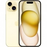 Смартфон Apple iPhone 15 256GB  Yellow (Model A3092 MV9R3CH/A)