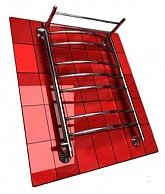 Полотенцесушитель Двин Tfl (1-1/2) 80/50 выход 1 справа хром