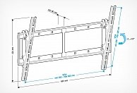 Кронштейн Holder LCD-T6606-B