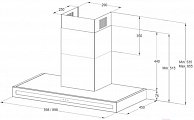 Кухонная вытяжка Korting  KHC 6877 N