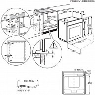 Духовой шкаф Electrolux OKE5C71V белый