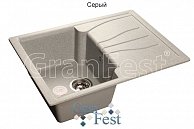 Кухонная мойка  GranFest Standart GF - S680L  серый