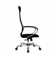 Кресло  Situp OPTIMA chrome (сетка Black/Black) механизм DMS