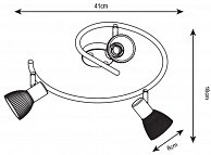 Спот Arte Lamp A5062PL-3AB