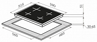 Варочная панель Maunfeld EGHS.64.43CS/G