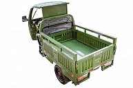 Грузовой электротрицикл RuTrike Гермес 1500 60V1200W темно-зеленый-2752