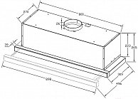 Кухонная вытяжка телескопическая Korting  KHP 9815 GN